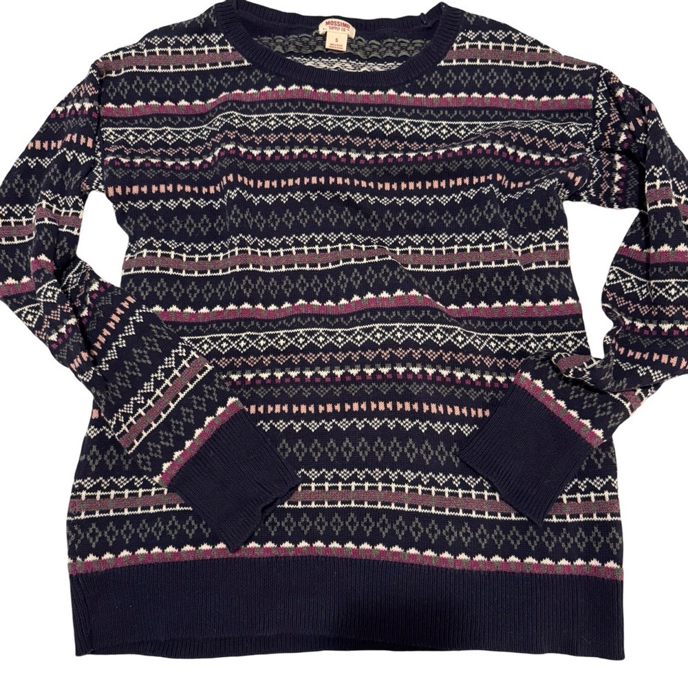 Mossimo Aztec Cotton Sweater